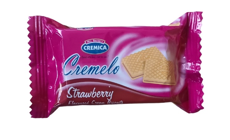 STRAWBERRY SANDWICH CREAM BISCUITS 22GR