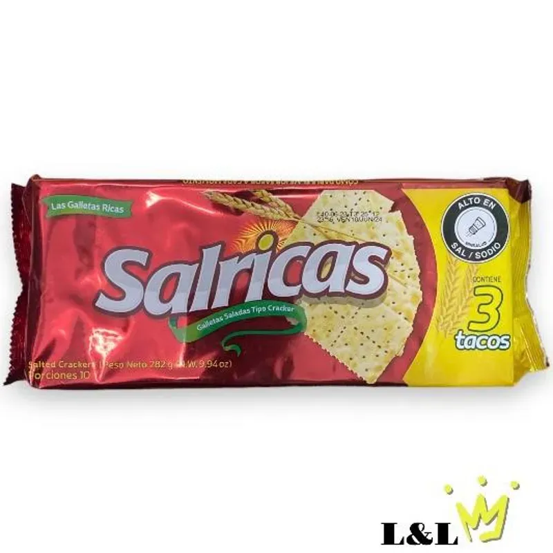 Galletas Salricas 3 Tacos